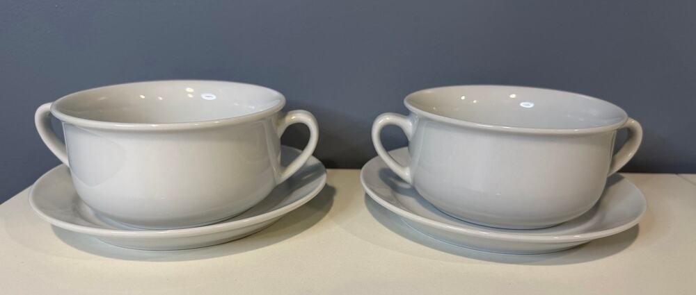 Williams Sonoma Soup Bowl and Plate - Set of 2